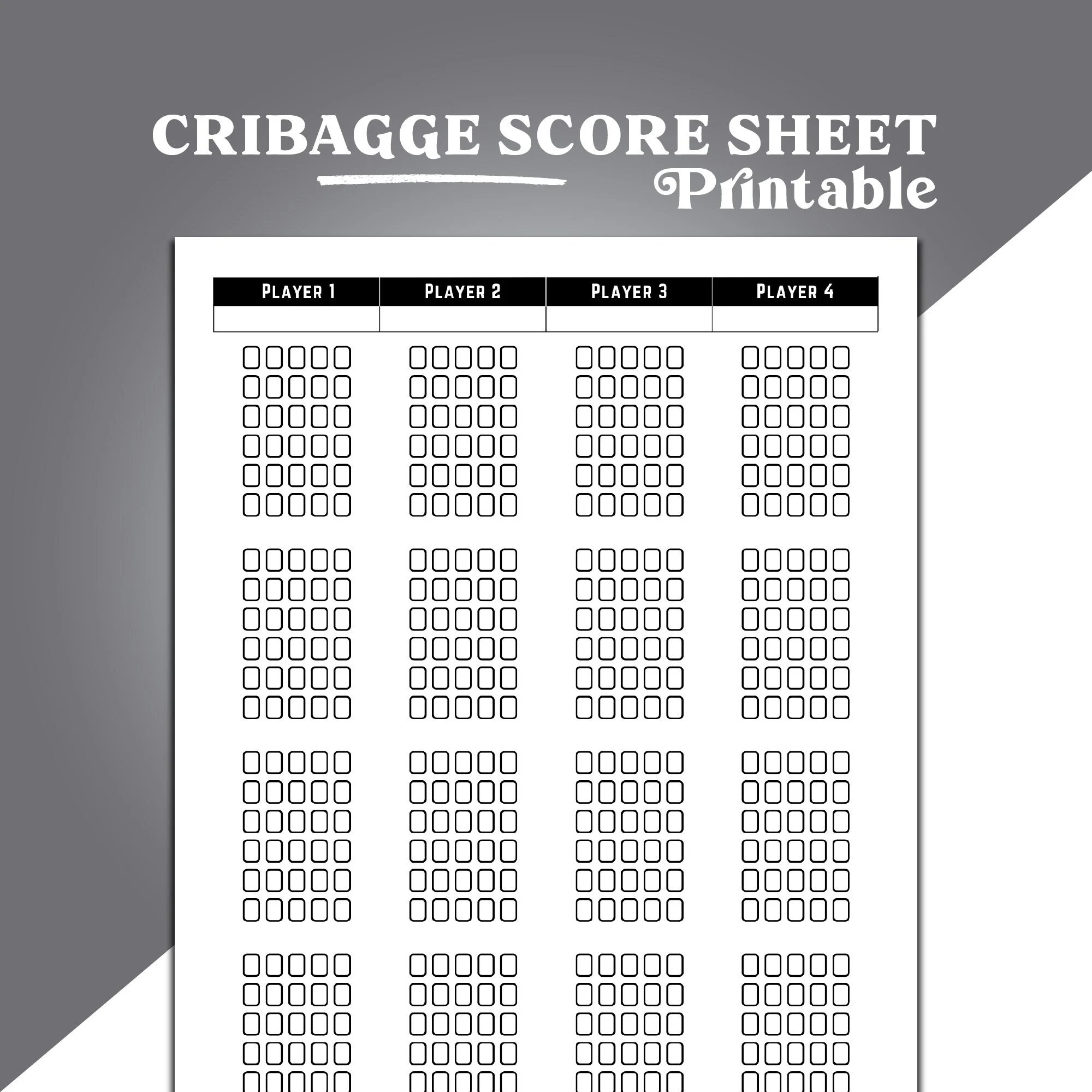 Cribbage Score Sheets Cribbage Scoring Cribbage Scoring Aid Printable Cribbage Scoring Chart Crib Scoring Sheet cribbage Score Pad Print Etsy New Zealand