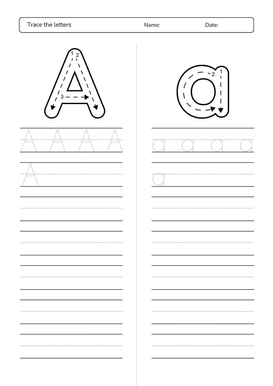 Customize 1 182 Alphabet Worksheet Templates Online Canva
