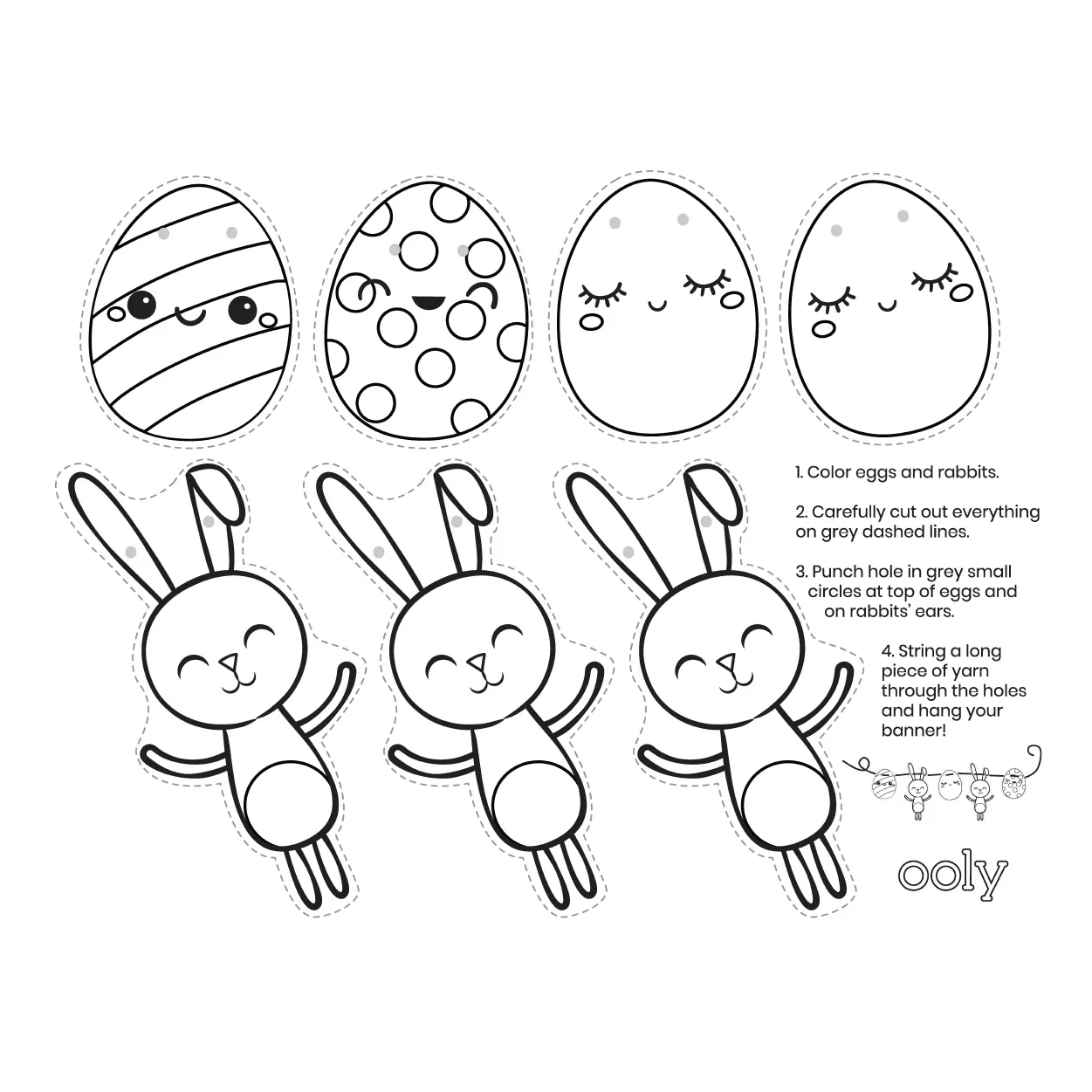 Cute Easter Free Coloring Pages Fun Easter Crafts Cute Easter Free Coloring Pages Fun Easter Crafts