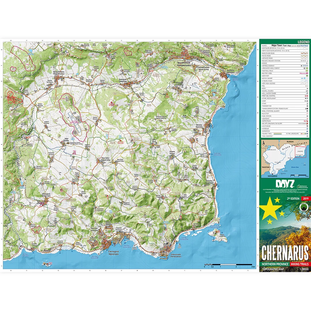 Printable Dayz Standalone Map