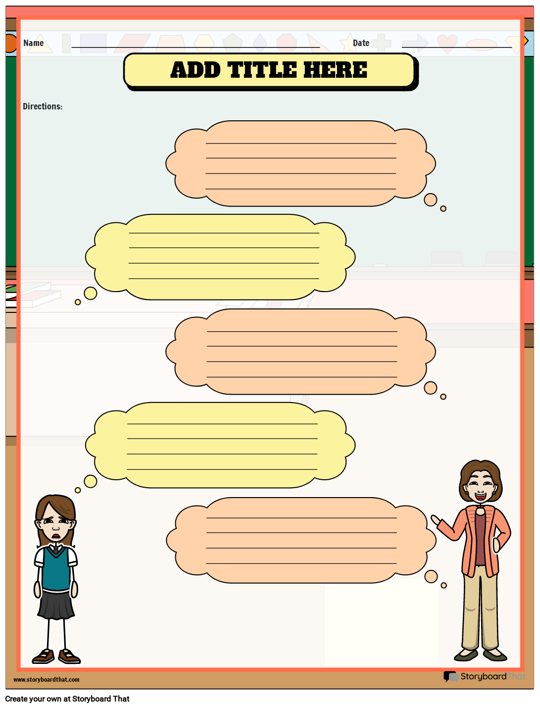 Dialogue Worksheets For Comprehensive Reading StoryboardThat