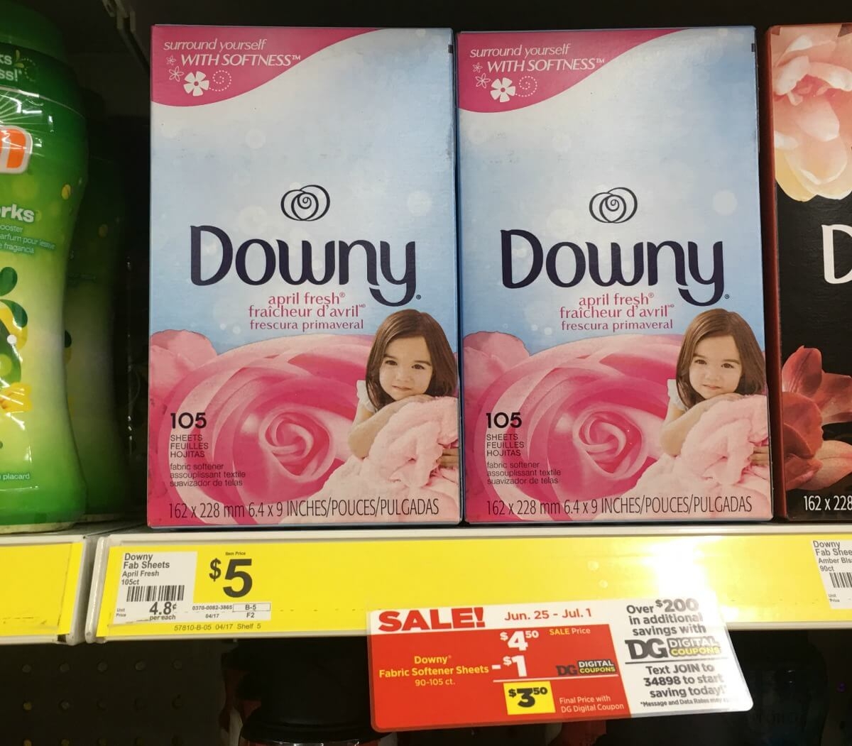 Downy Dryer Sheets Coupons Printable