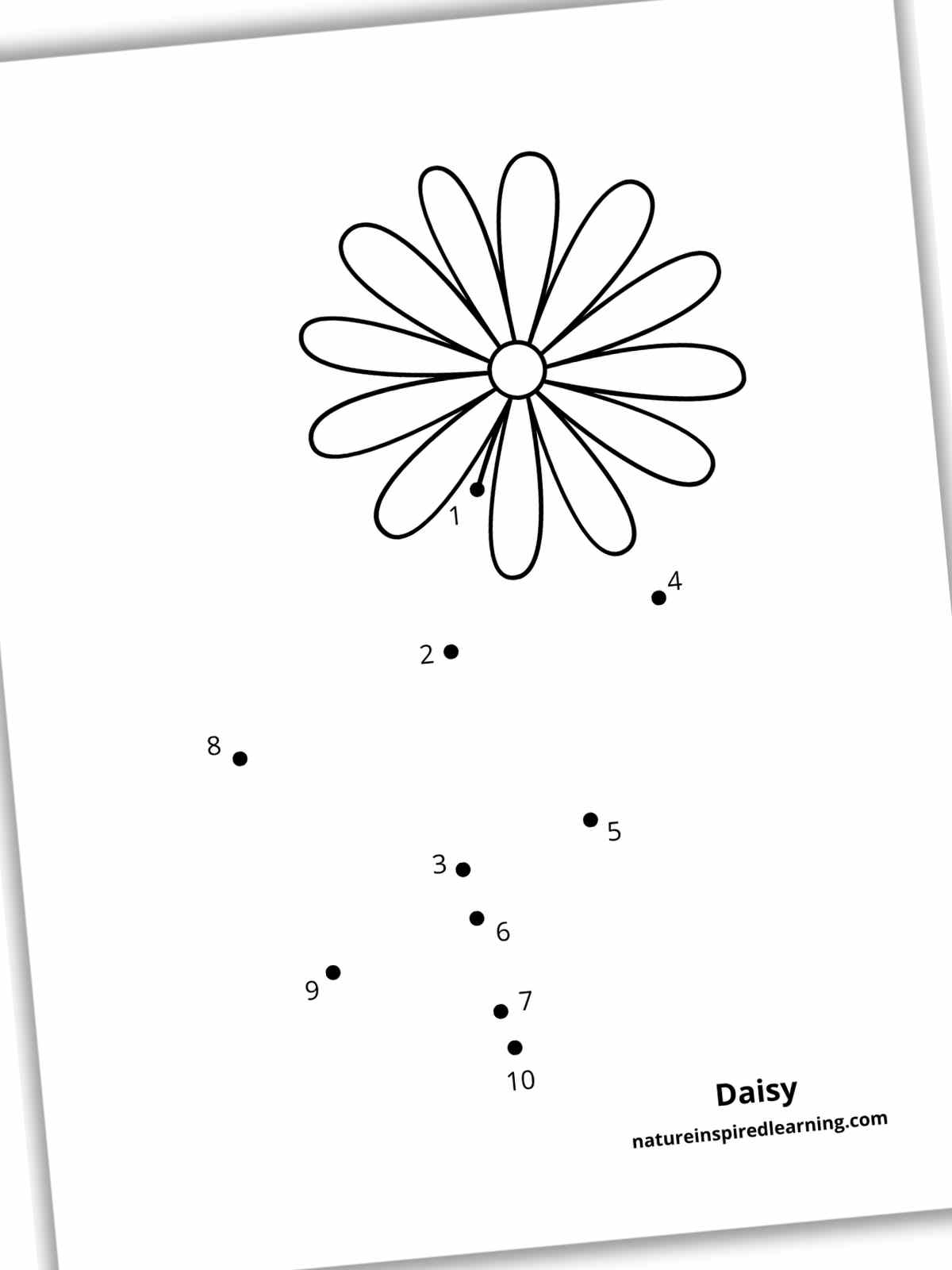 Printable Dot To Dot Sheets