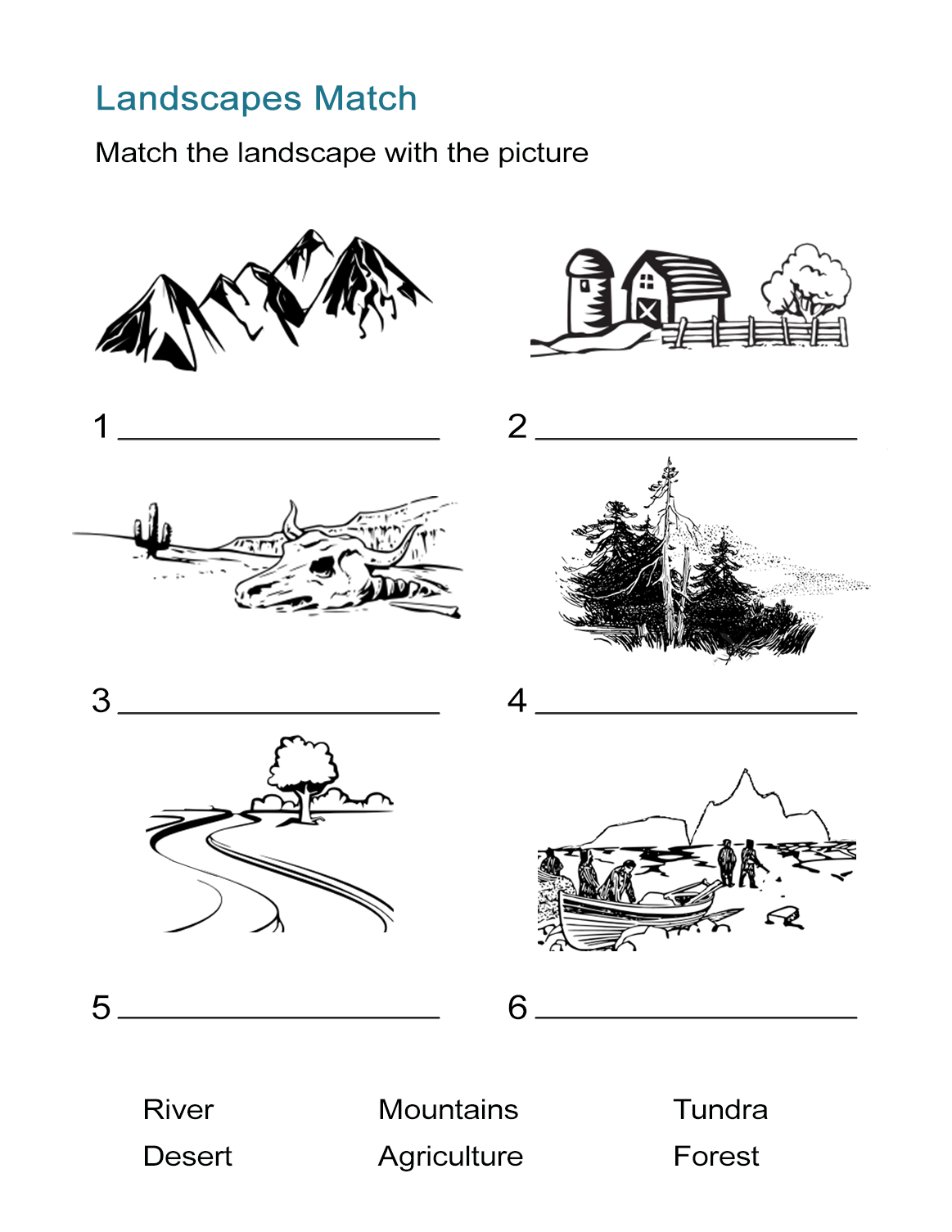 Free Ecosystem Worksheets Printable Free Ecosystem Worksheets Printable