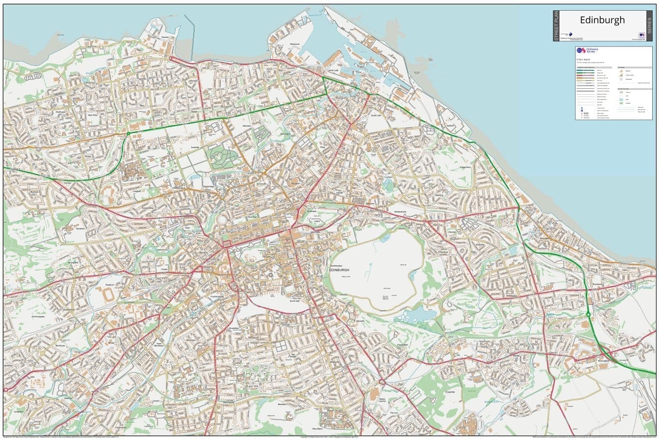 Edinburgh Street Map Edinburgh Street Map