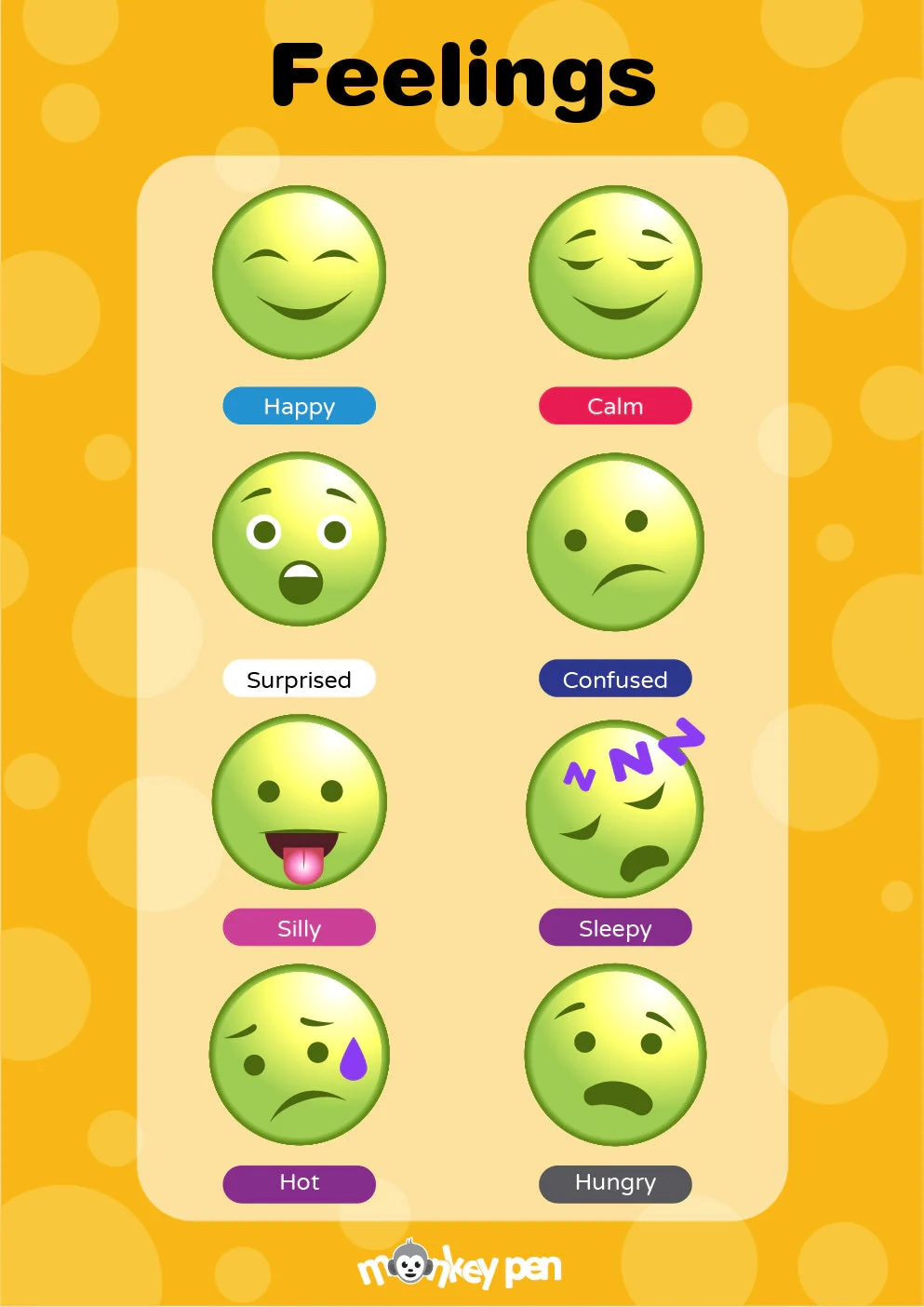 Emoji Poster Learn Feelings For Kids Free Emoji Poster Learn Feelings For Kids Free