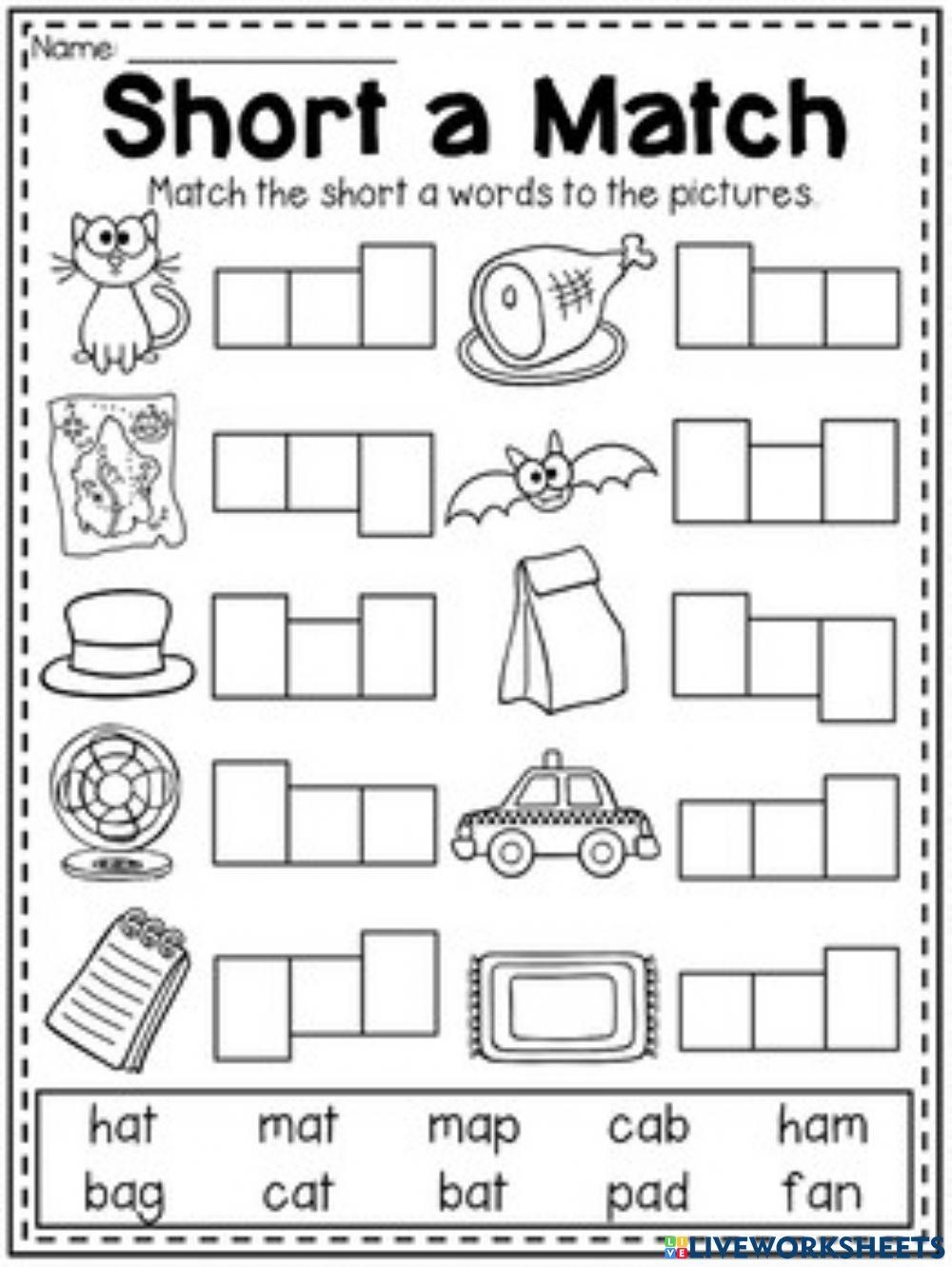 Engaging Short A Worksheets For Effective Learning Engaging Short A Worksheets For Effective Learning