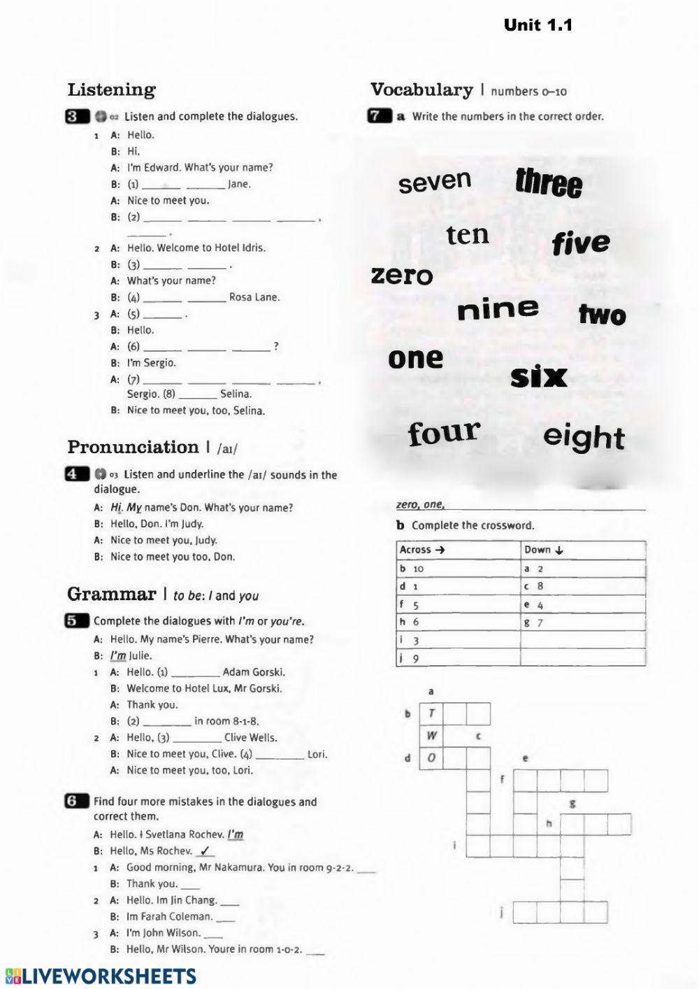 ESL Worksheets English Exercises Worksheets Library