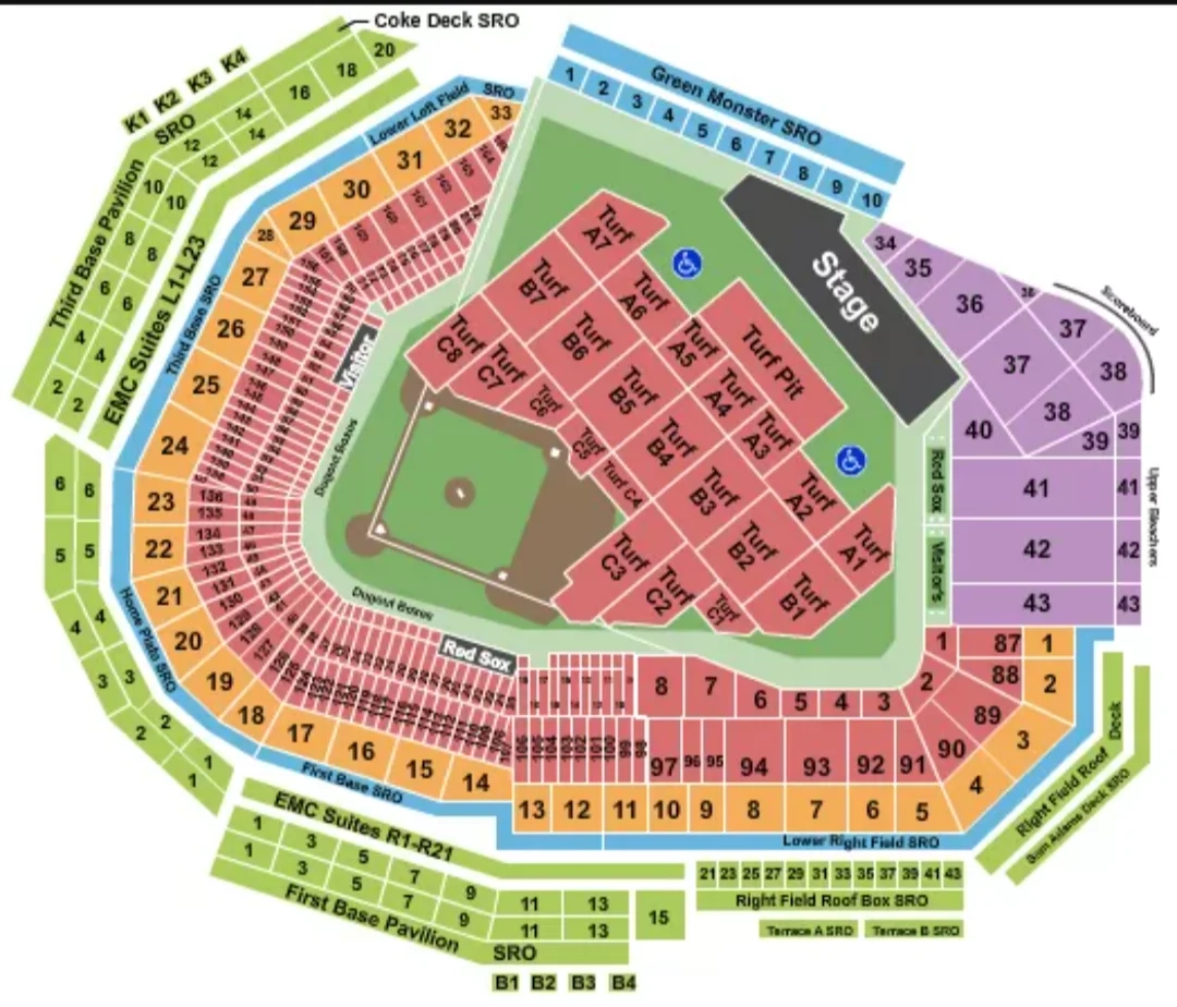 Fenway Seating Chart R NoahKahan Fenway Seating Chart R NoahKahan
