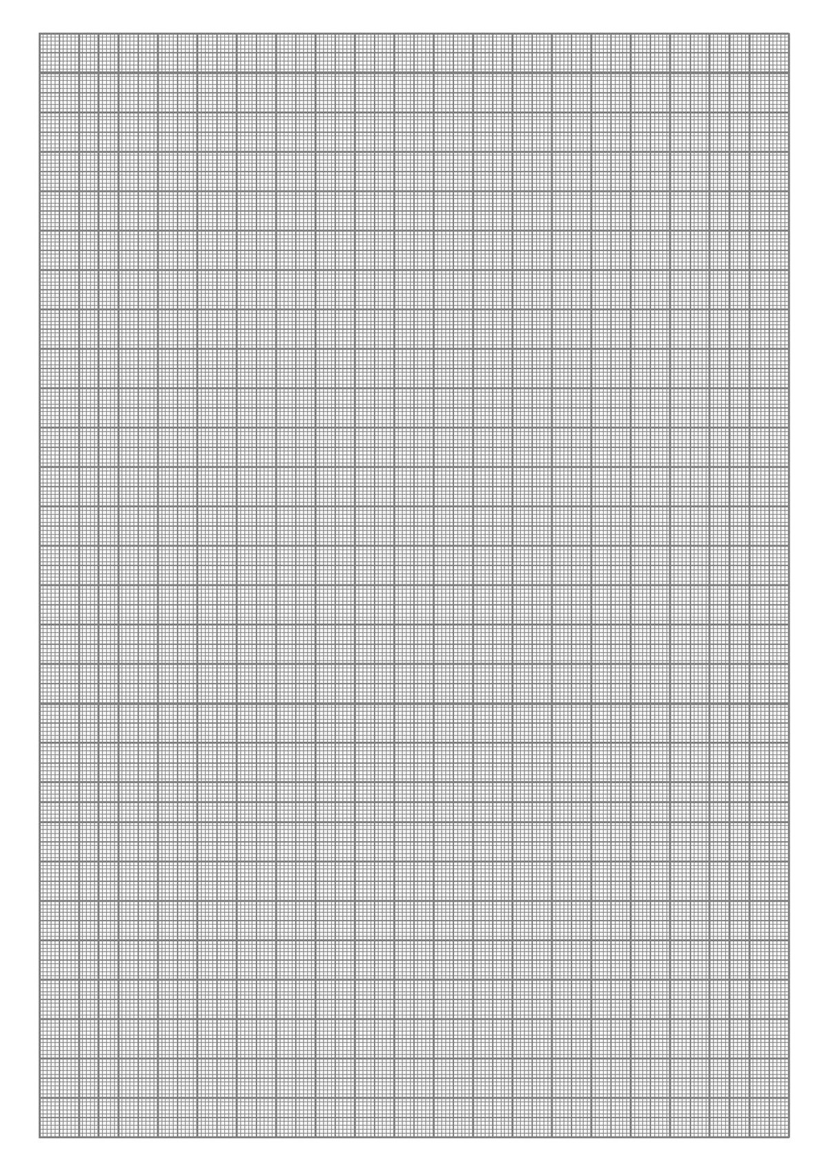 Printable Graph Paper Full Sheet