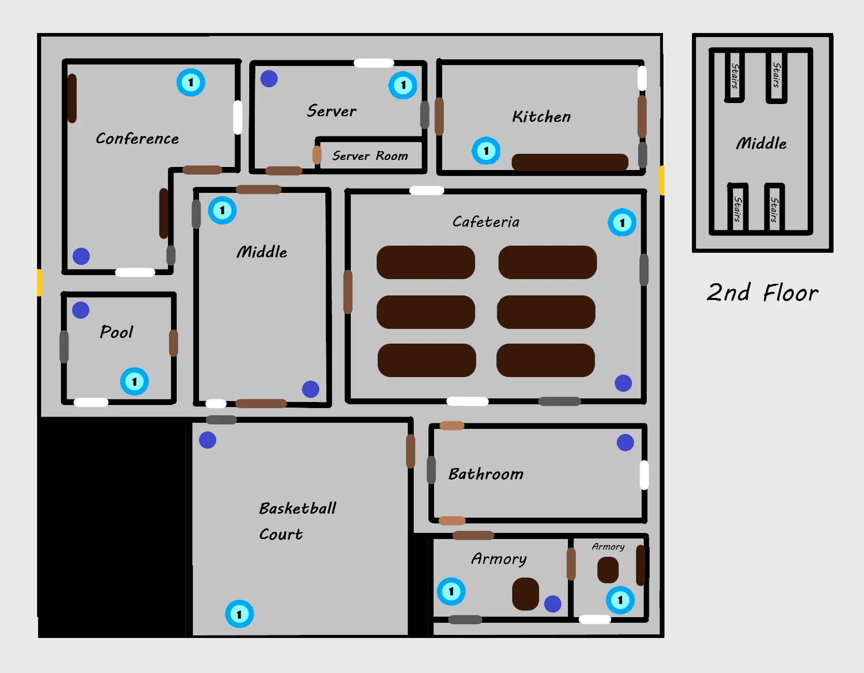 Flee The Facility Map Blueprints Updated R fleethefacility