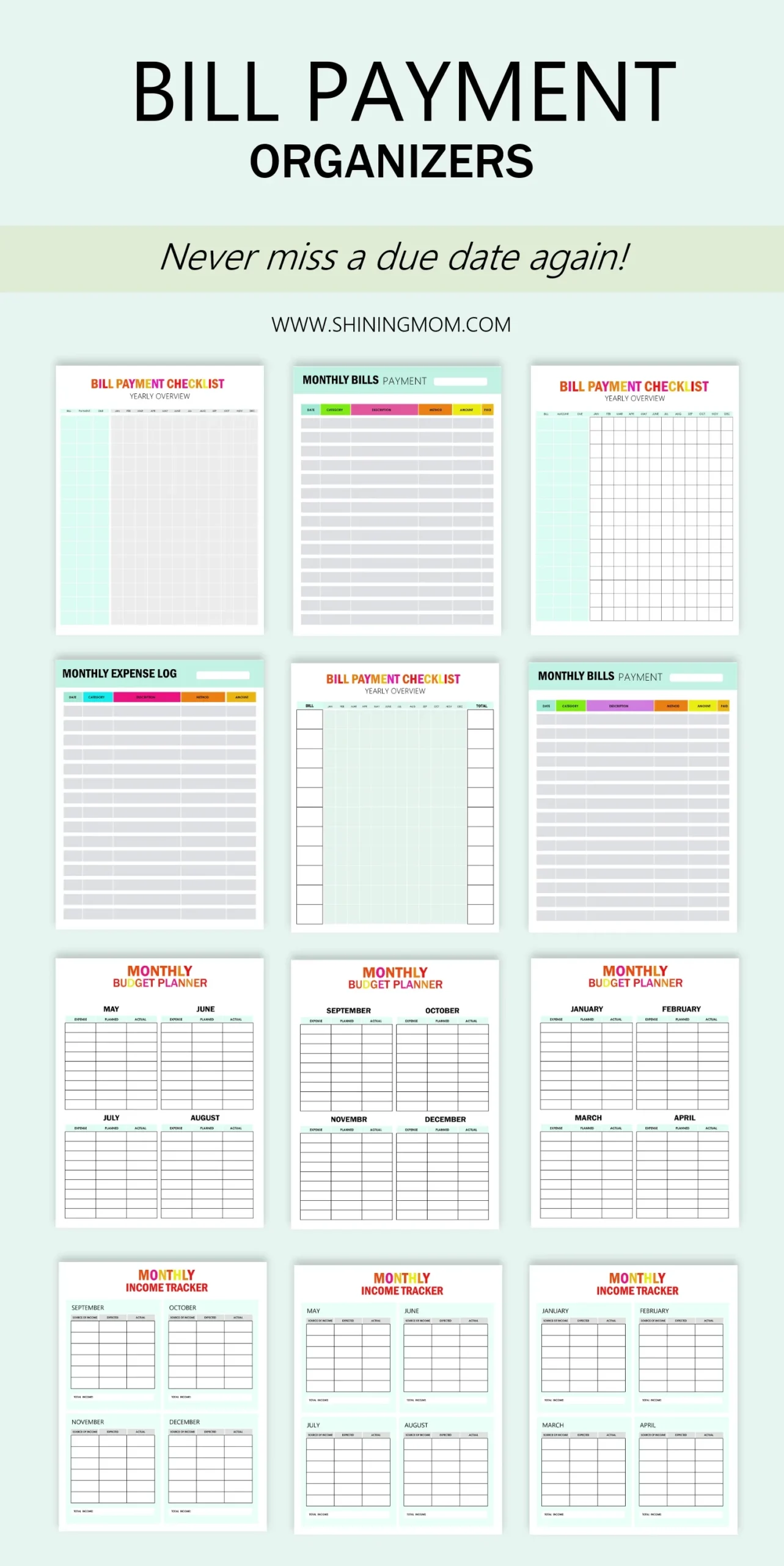 Printable Bill Pay Calendar Printable Bill Pay Calendar