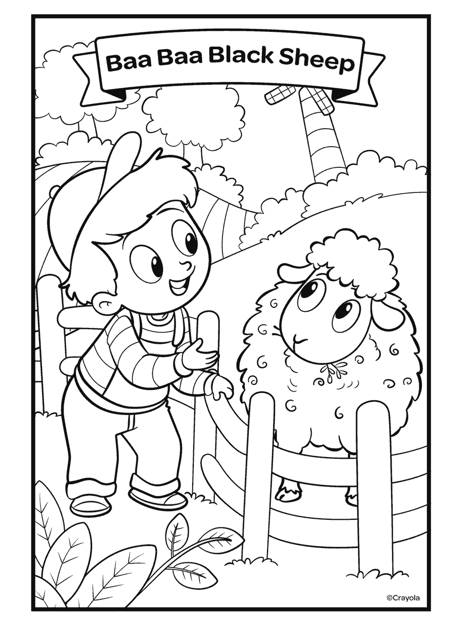 Nursery Rhymes Printable Sheets