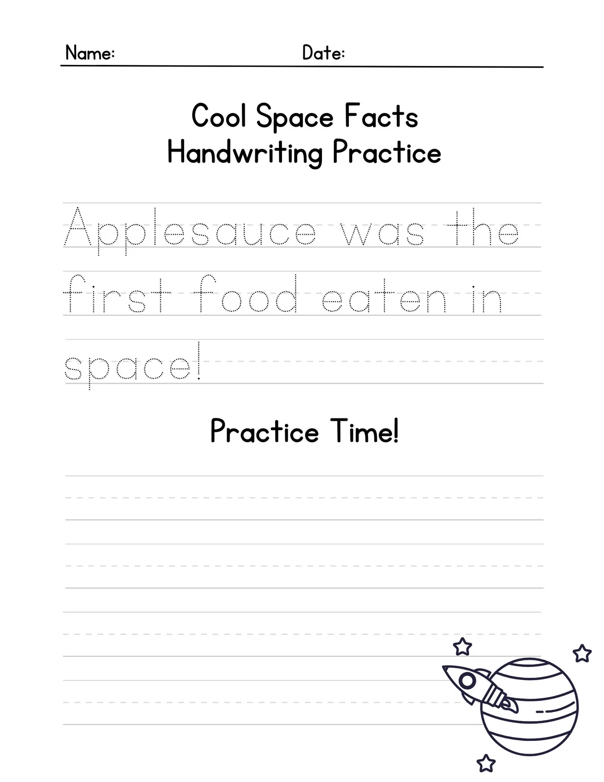 Free Custom Printable Handwriting Worksheet Templates Canva