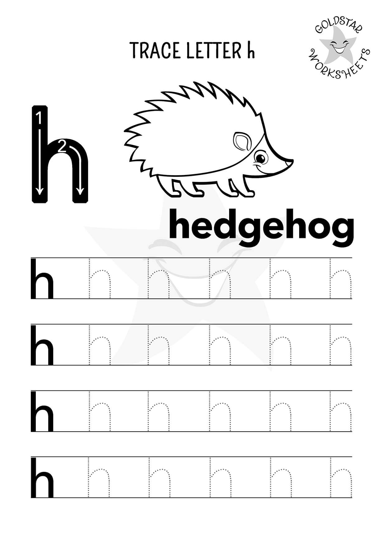 Free Printable Letter H Tracing Worksheets Free Printable Letter H Tracing Worksheets