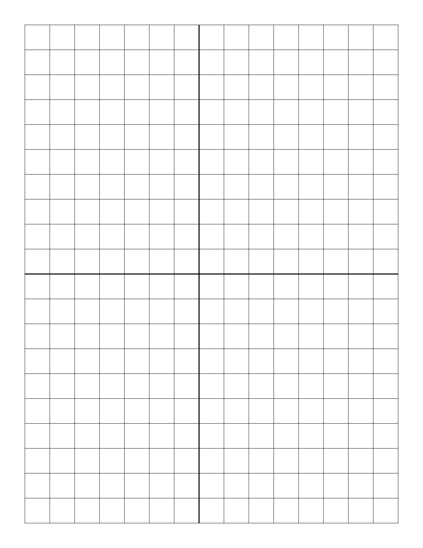 Printable Graph Sheet