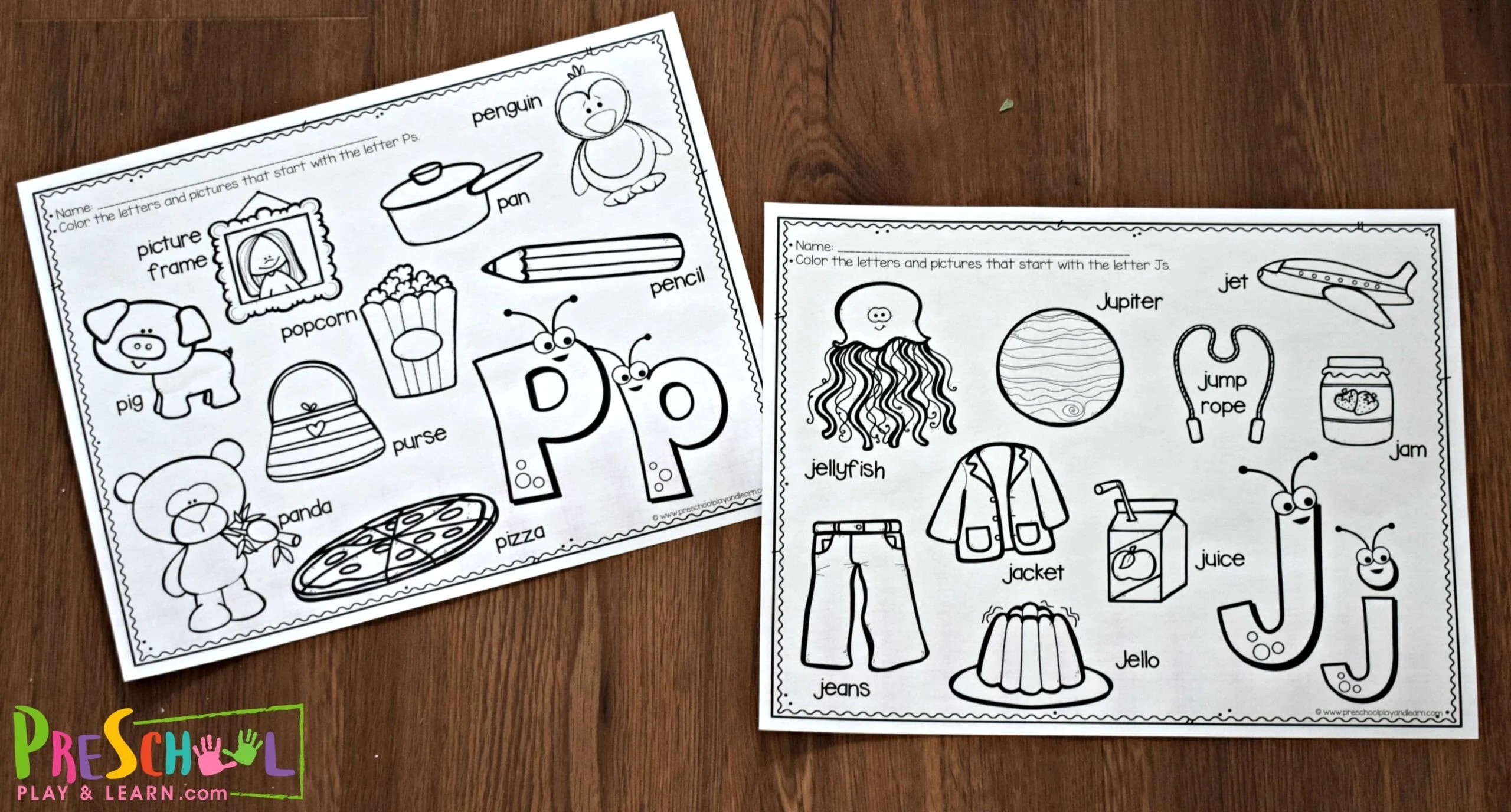 Alphabet Coloring Sheets Free Printable