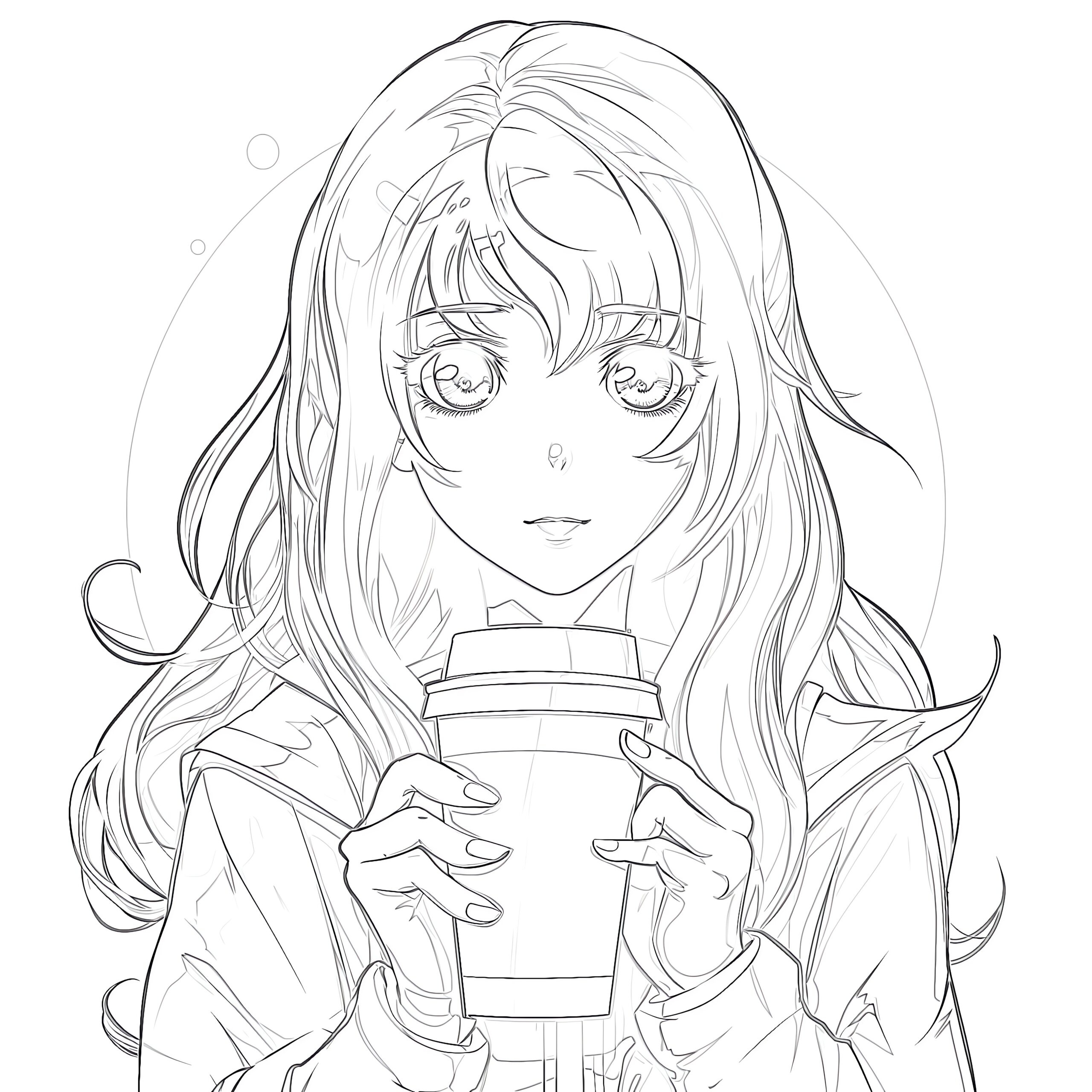 Free Printable Anime Coloring Pages For Adults Coloring Pages 