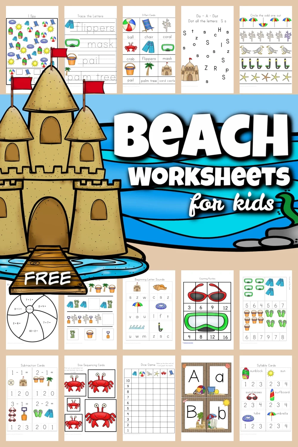 Free Printable Summer Fun Worksheets