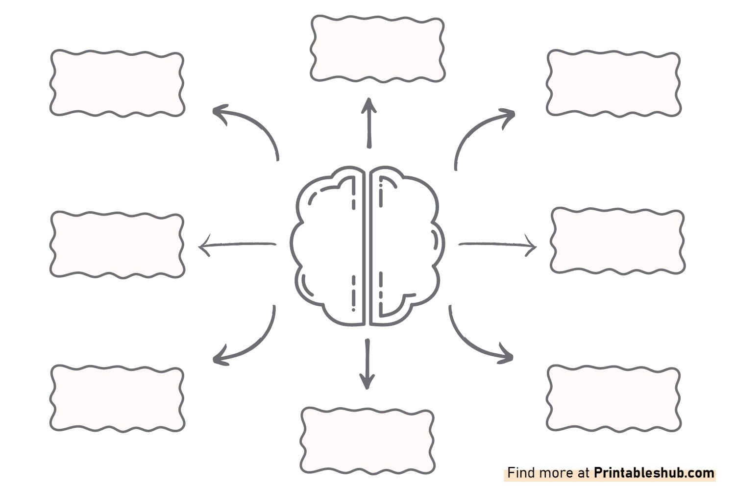 Printable Mind Map Template