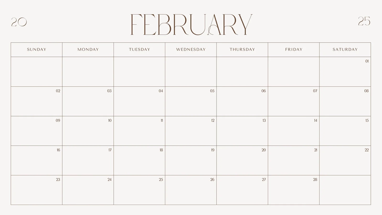 Free Printable Customizable Monthly Calendar Templates Canva