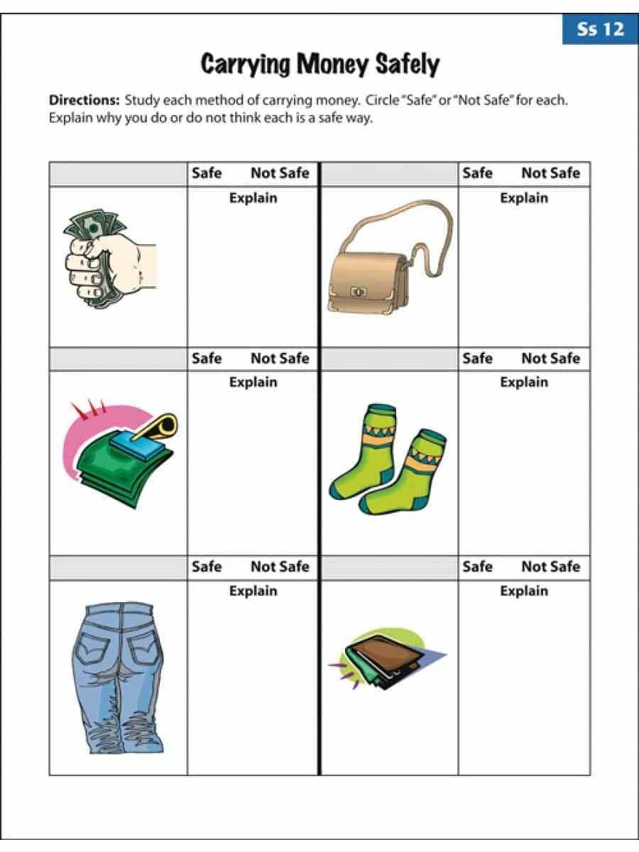 Life Skills Free Printable Worksheets