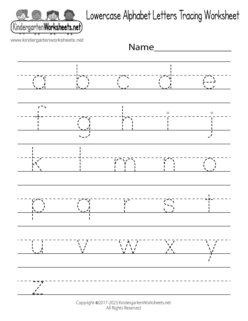 Printable Practice Letter Sheets
