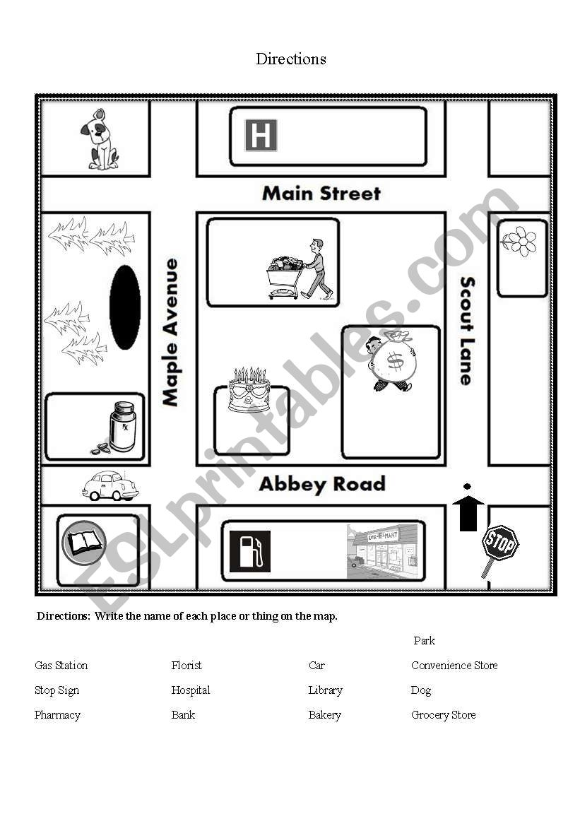 Best Printable Map Directions