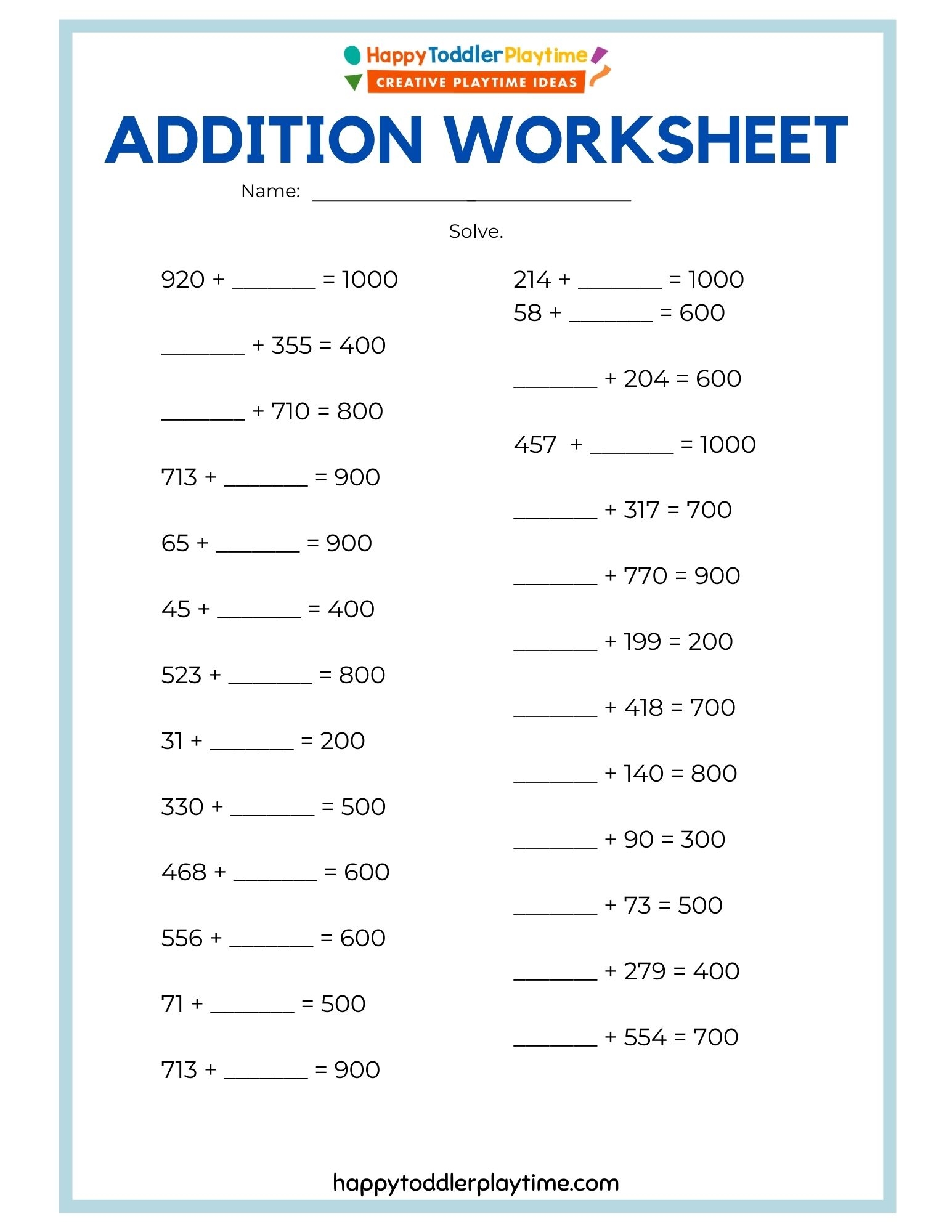 Printable Maths Sheets For Year 4