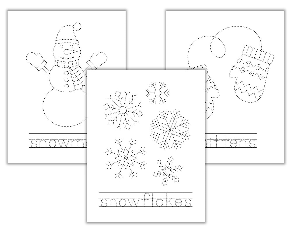 Free Printable Winter Worksheets For Preschool