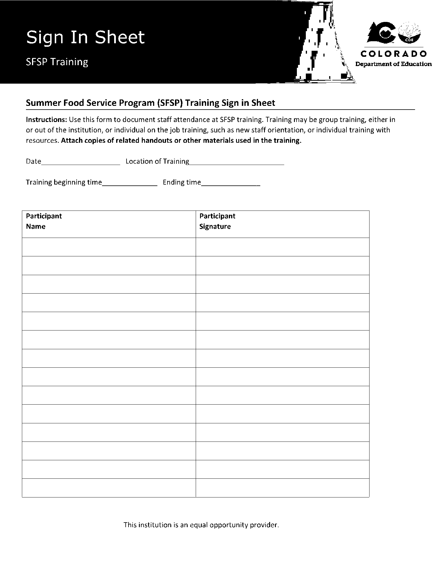 Free Sign In up Sheet Templates PDF CocoSign