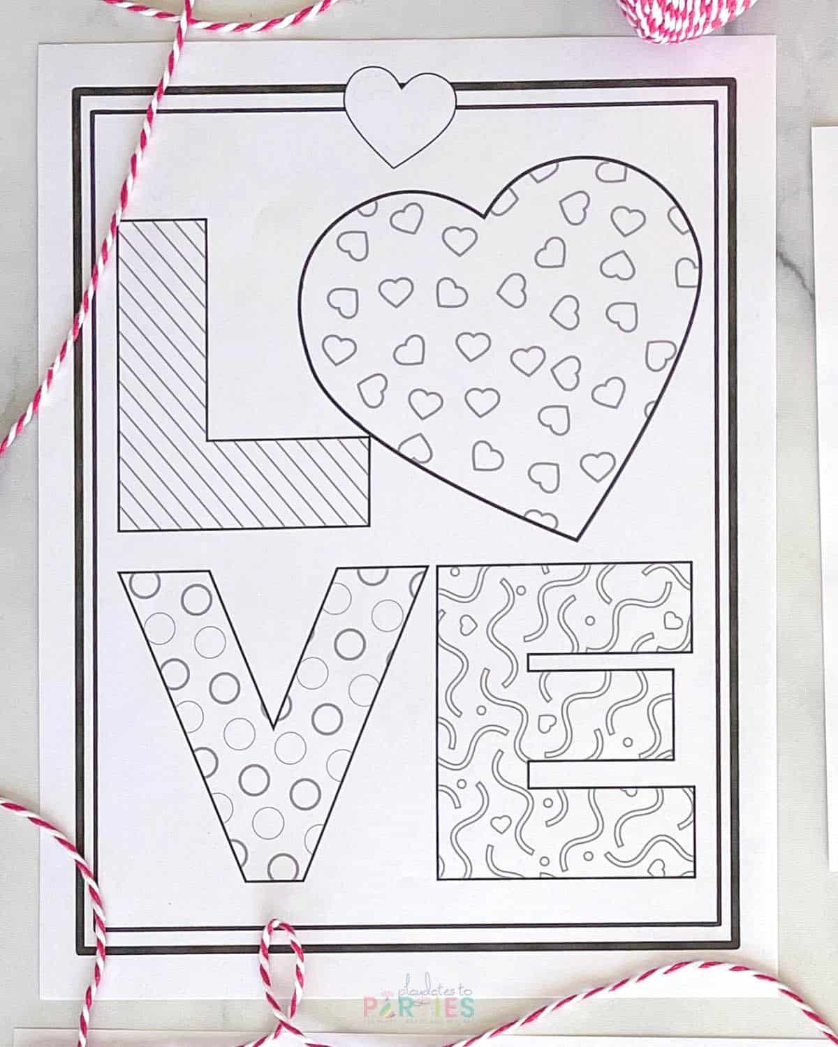 Free Valentine s Day Coloring Pages Printable