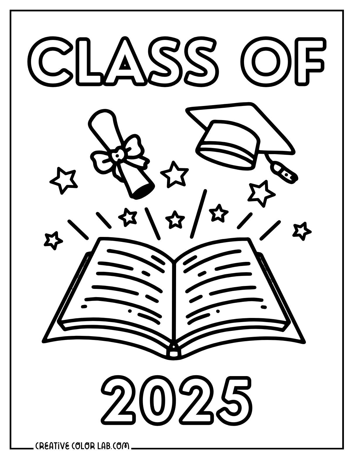 Graduation Coloring Sheets Printable Graduation Coloring Sheets Printable