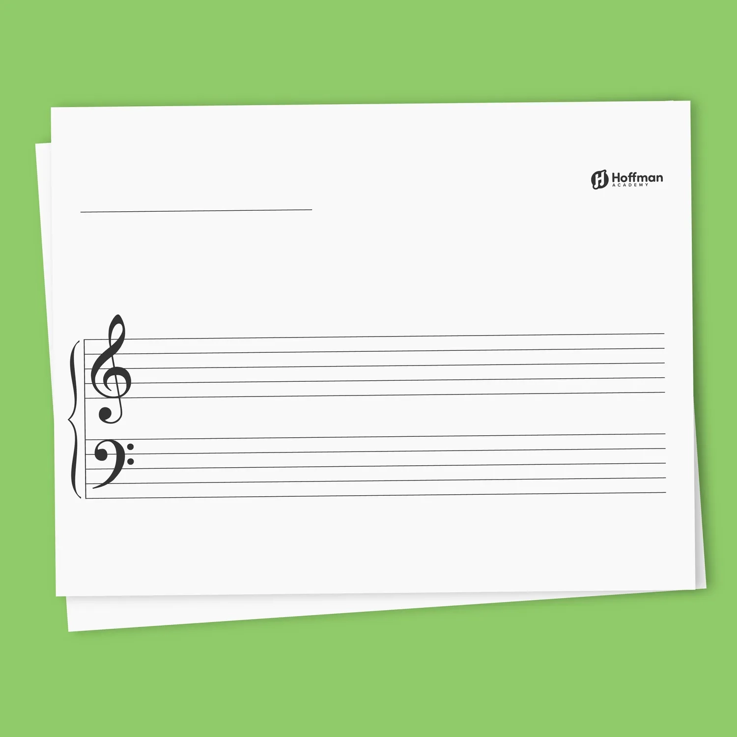 Free Printable Music Staff Sheets