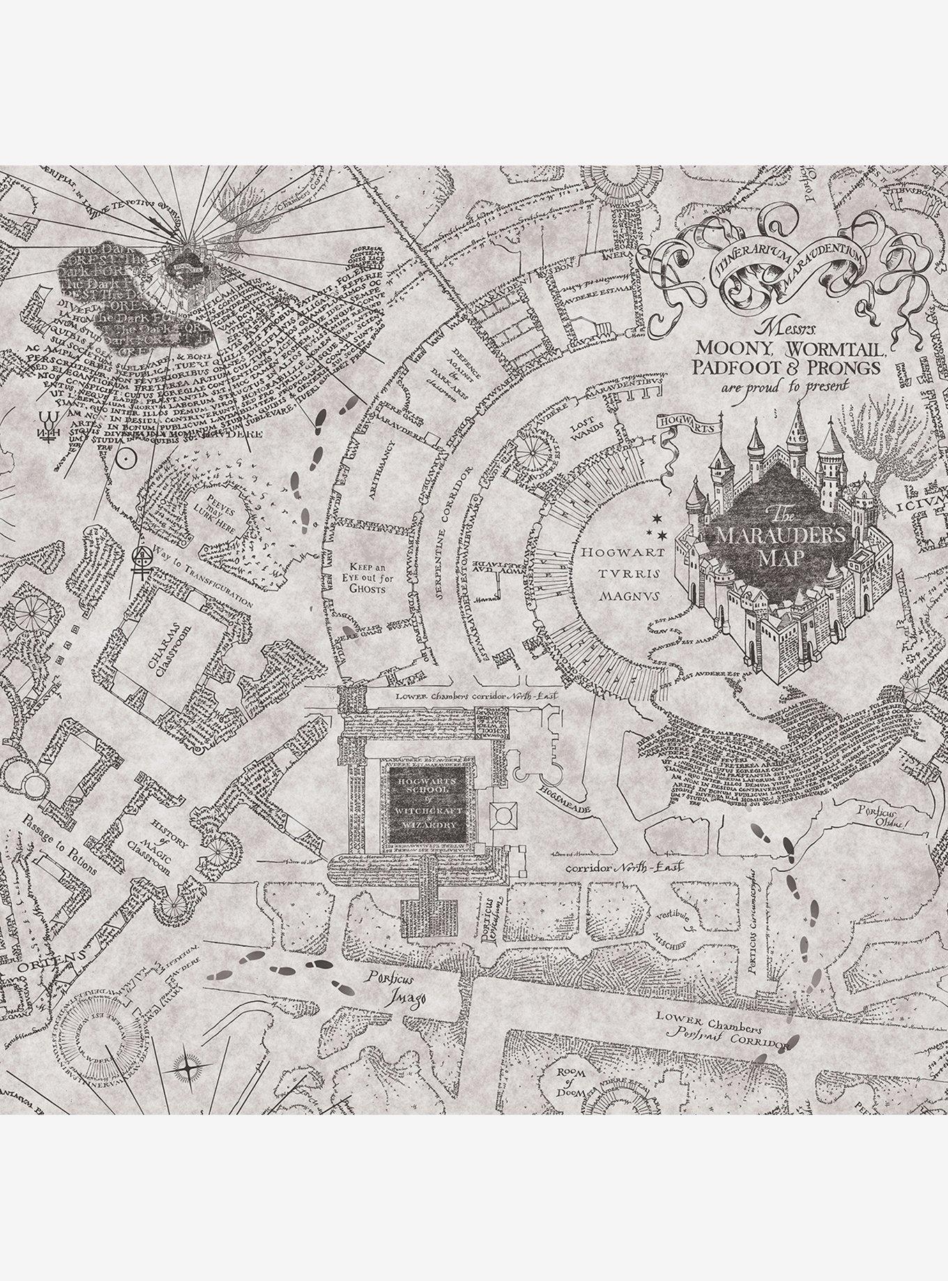 Printable Marauders Map Pdf