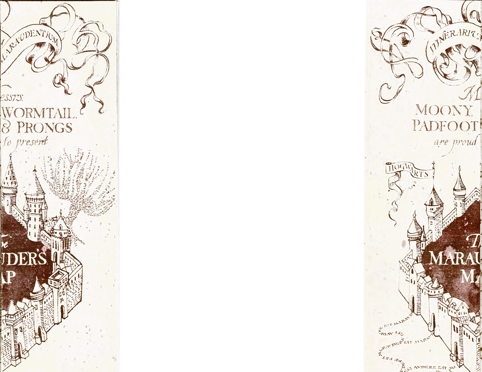 Free Printable Marauders Map