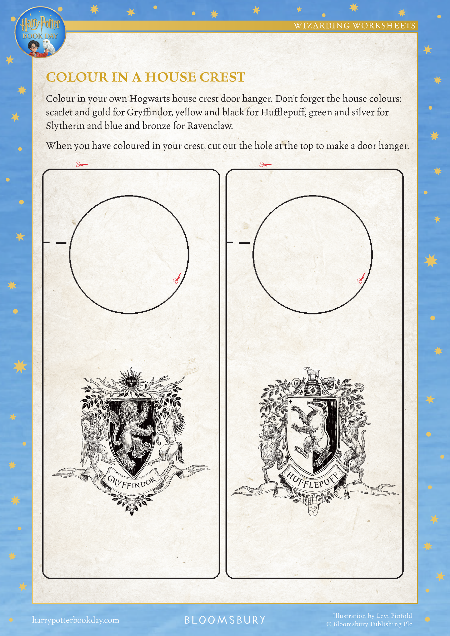 Harry Potter Free Printable Worksheets