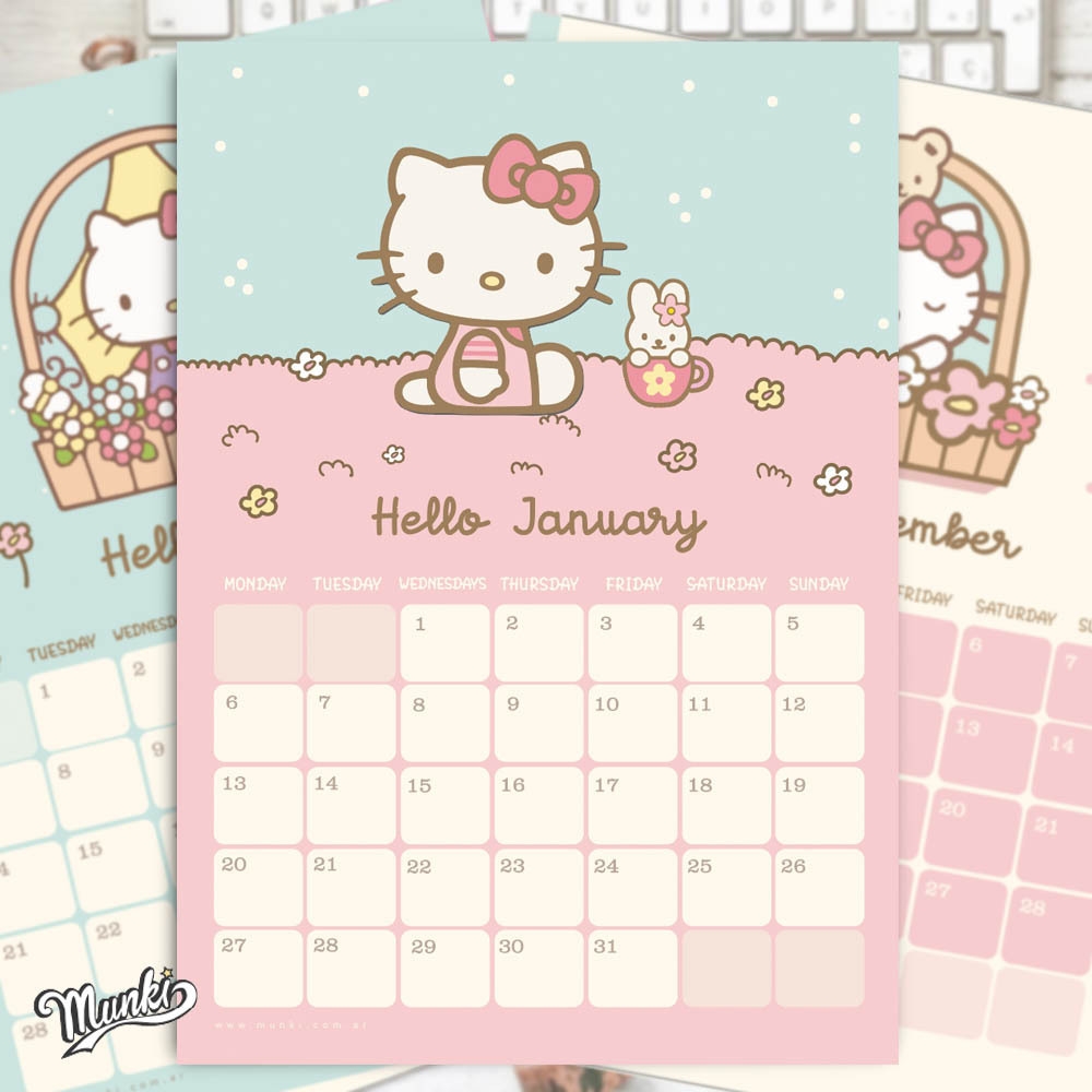 Sanrio Calendar Printable