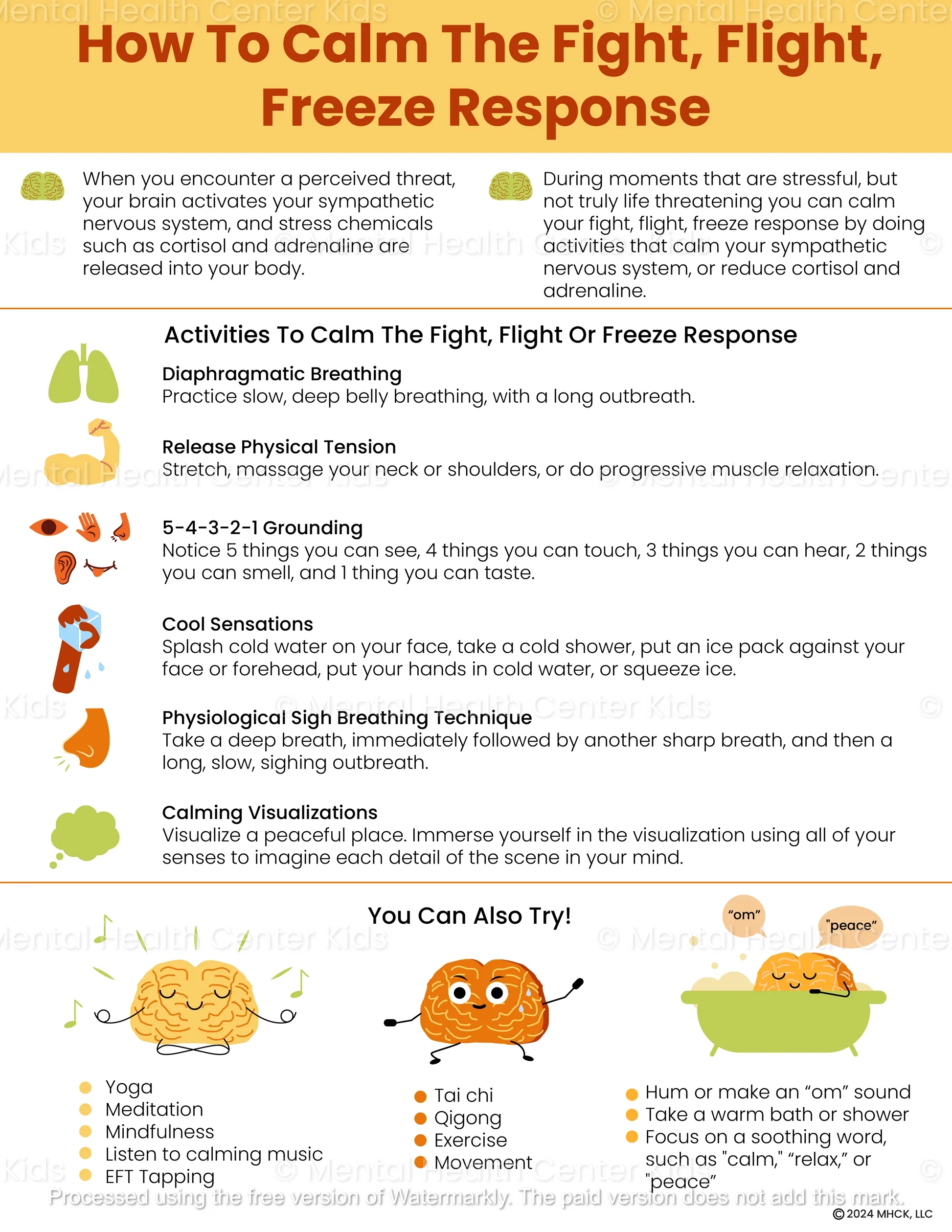 How To Calm The Fight Flight Freeze Response Mental Health Center Kids How To Calm The Fight Flight Freeze Response Mental Health Center Kids