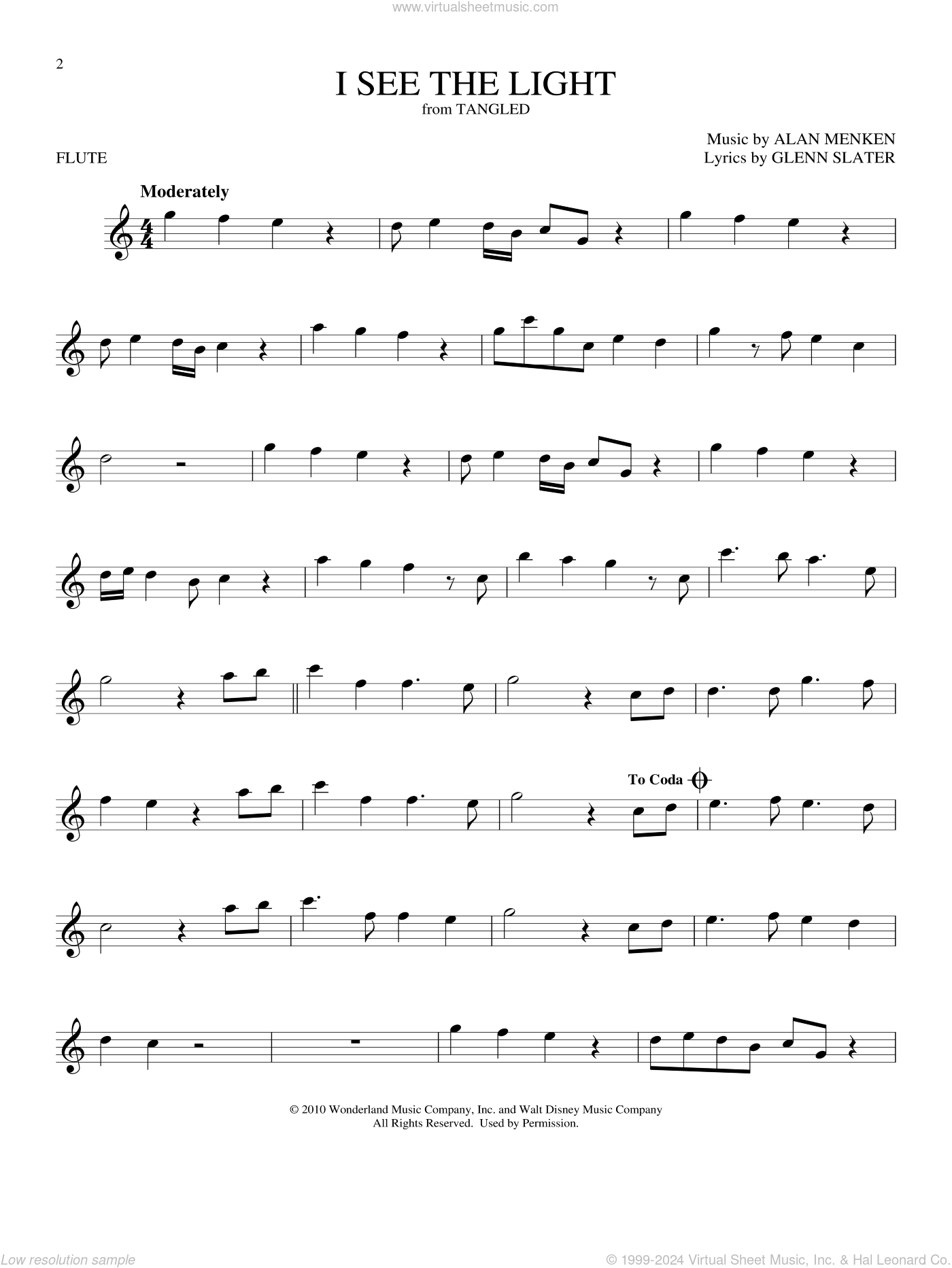 Printable Free Sheet Music For Flute