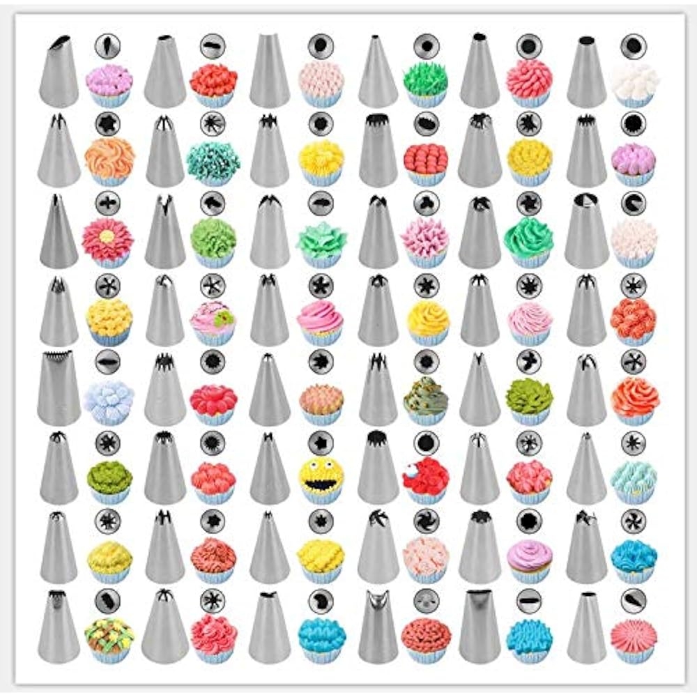 Icing Tip Chart Wilton Printables Chart Piping Techniques For Cupcakes Pdf Wilton Icing Nozzles