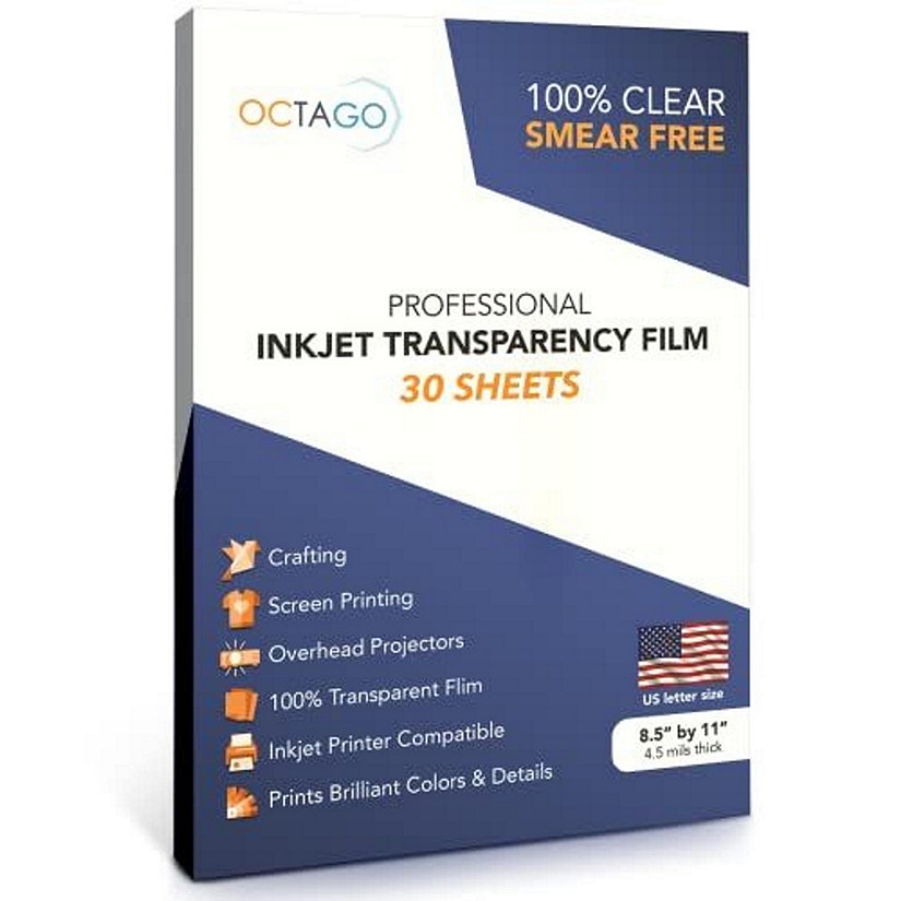 Inkjet Printable Transparency Sheets