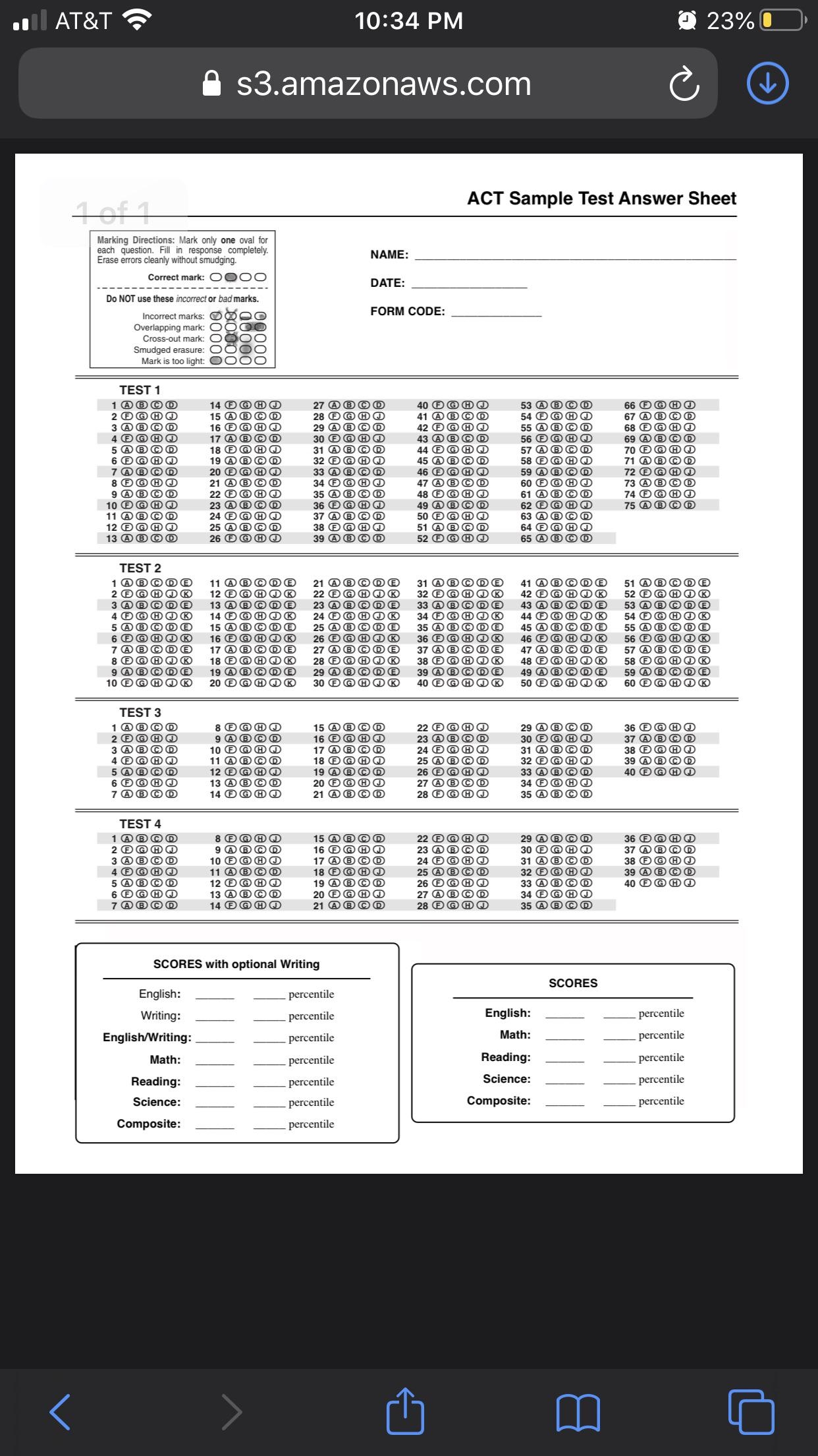 Printable Bubble Sheet Pdf Printable Bubble Sheet Pdf