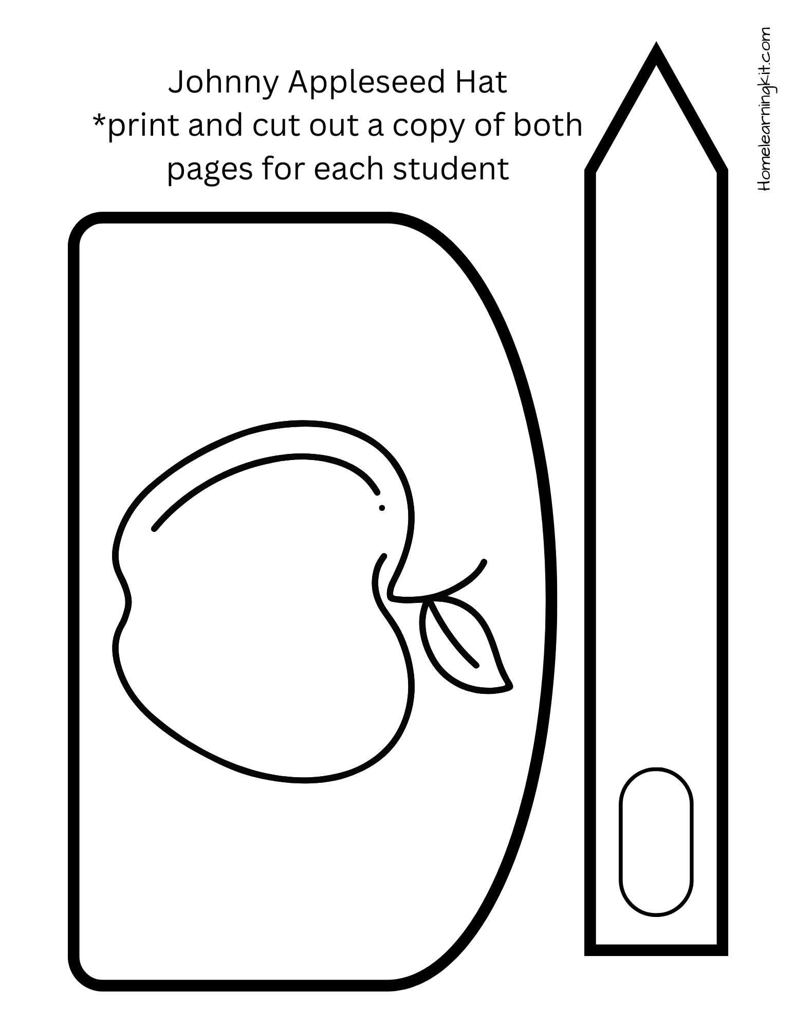 Johnny Appleseed Activity Packet Home Learning Kit