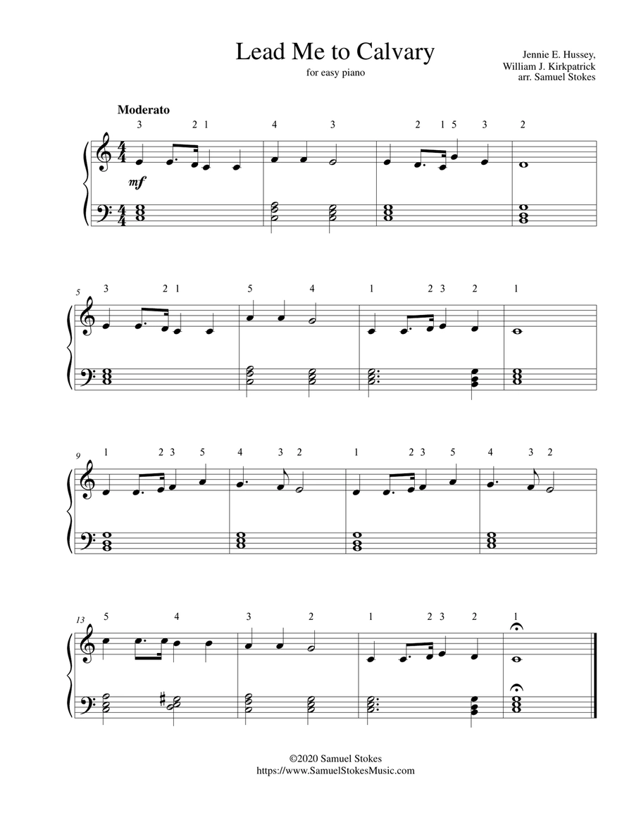 Printable Sheet Music For Piano