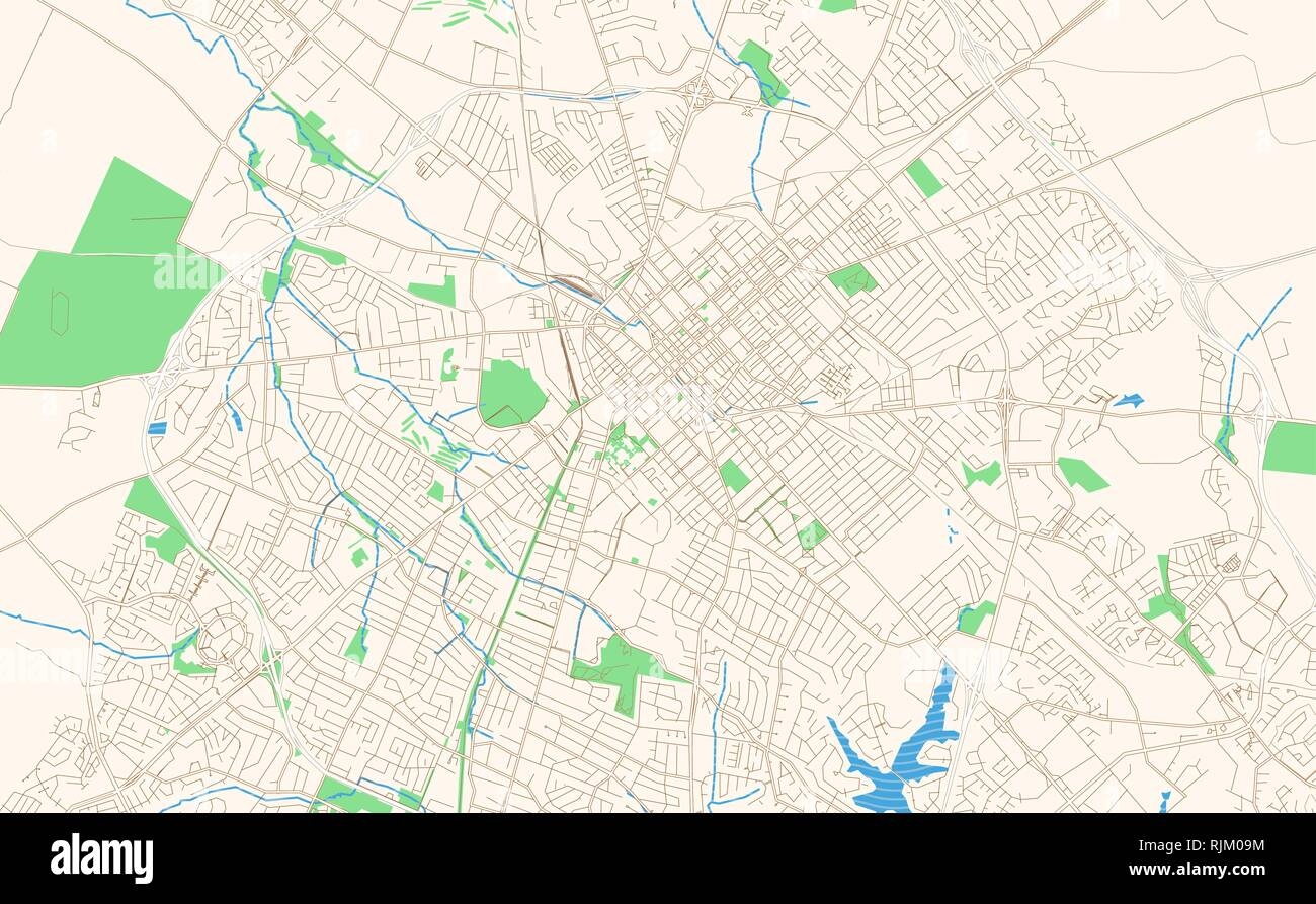 Printable Map Of Lexington Ky