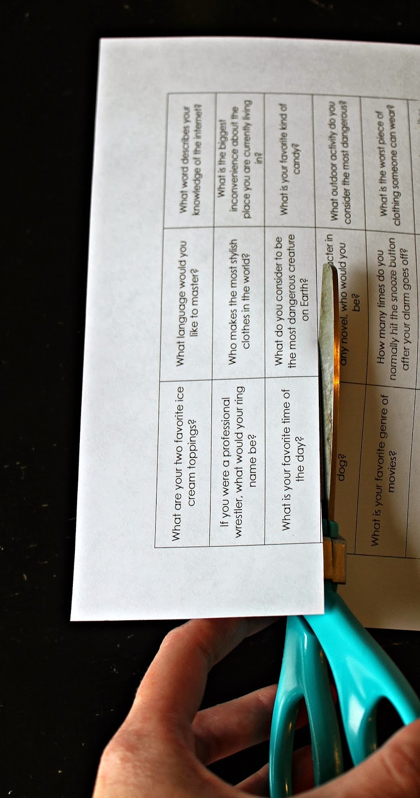 Loaded Questions A FREE Printable Game