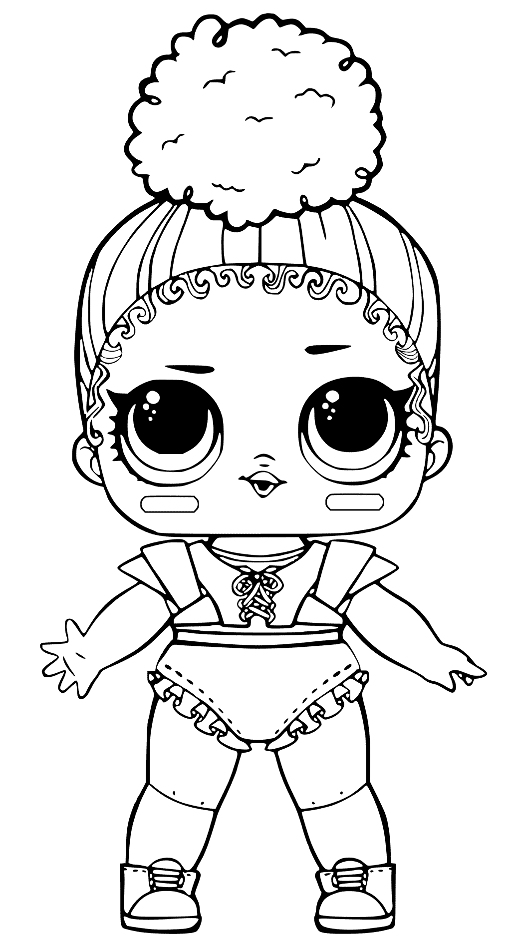 LOL Doll Coloring Pages Printable Coloring Pages FREE