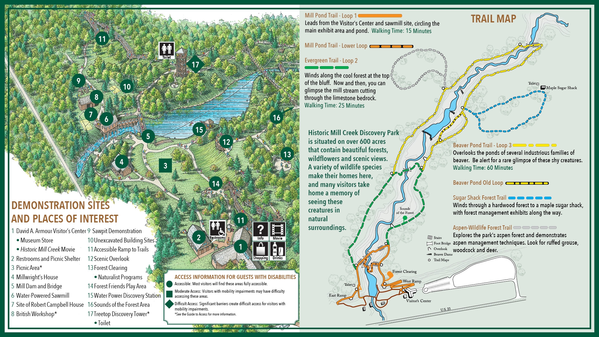 Printable Map Of Mackinaw City