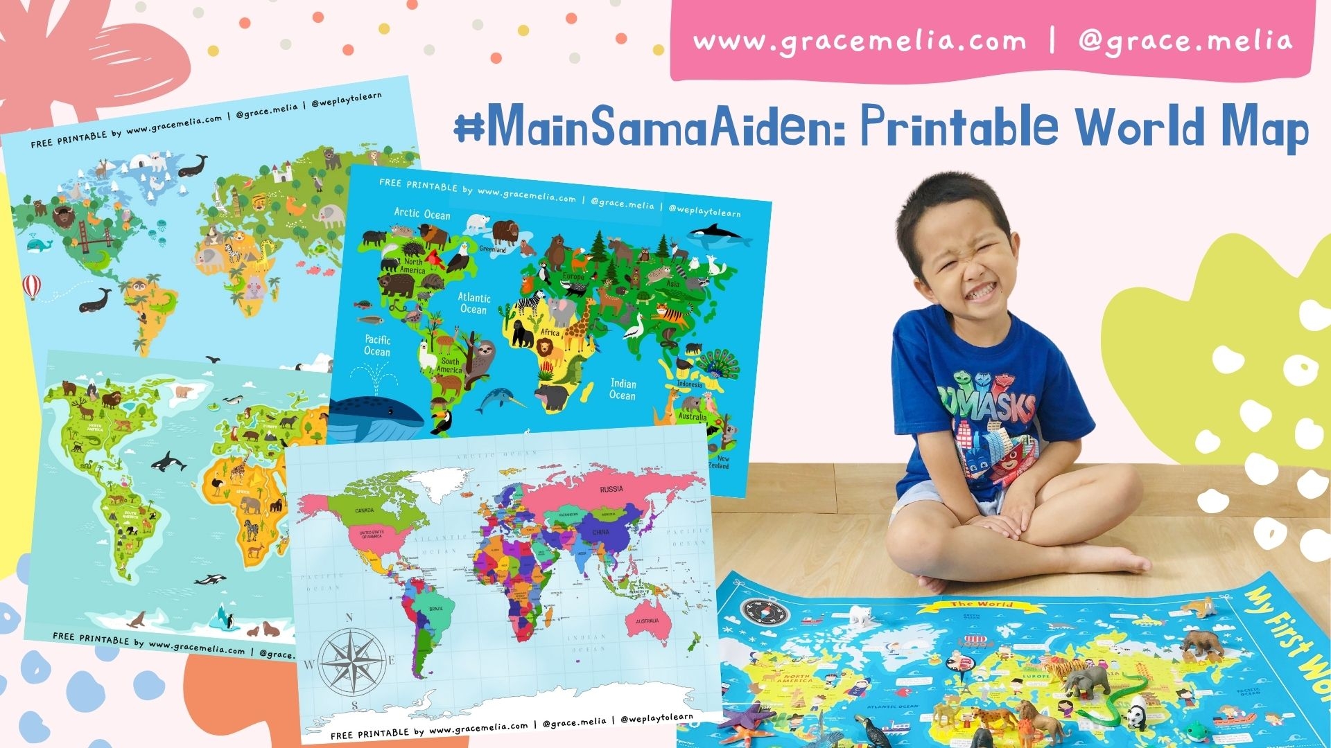 Free Printable World Map For Students